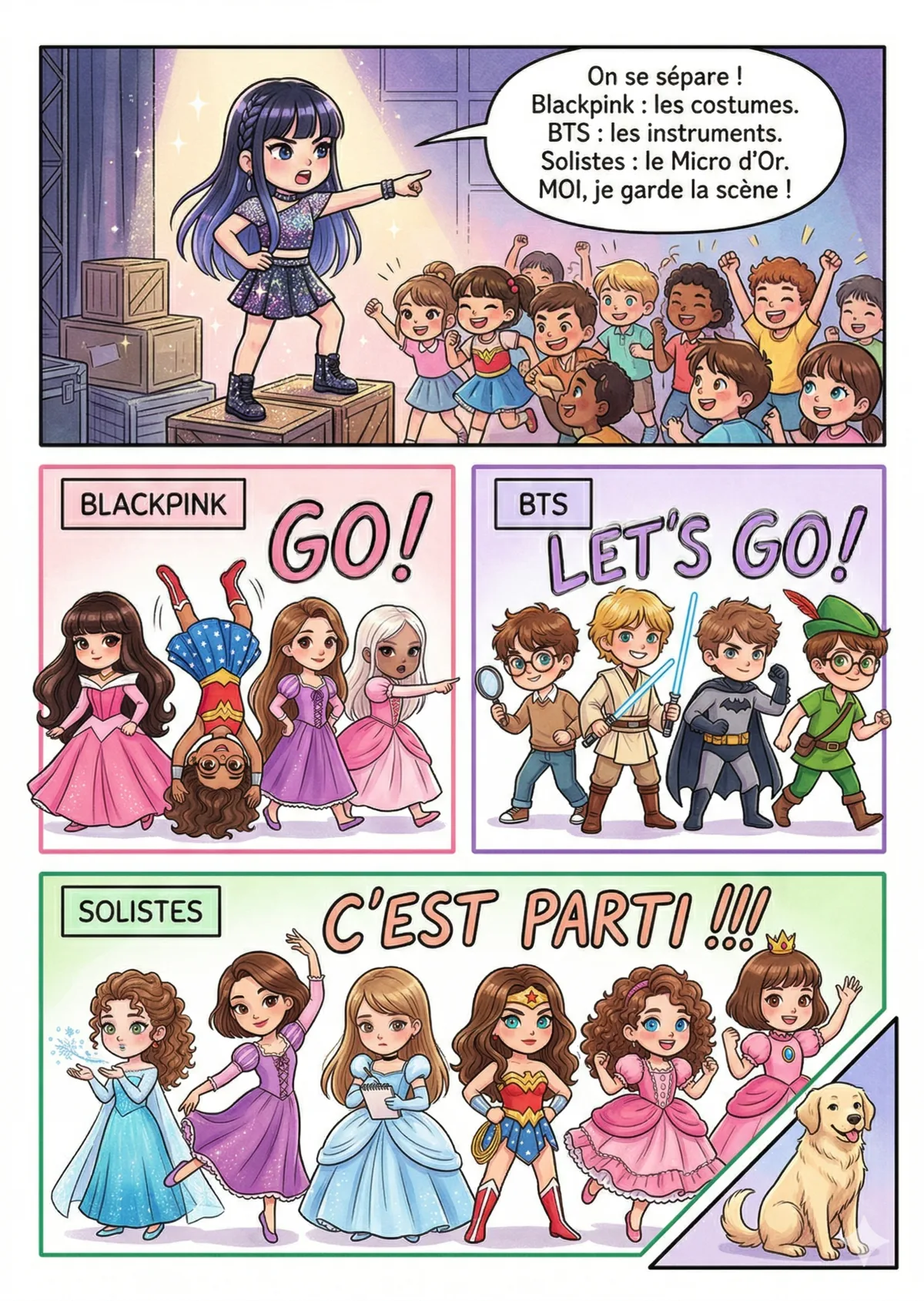 Planche 4 — Trois missions