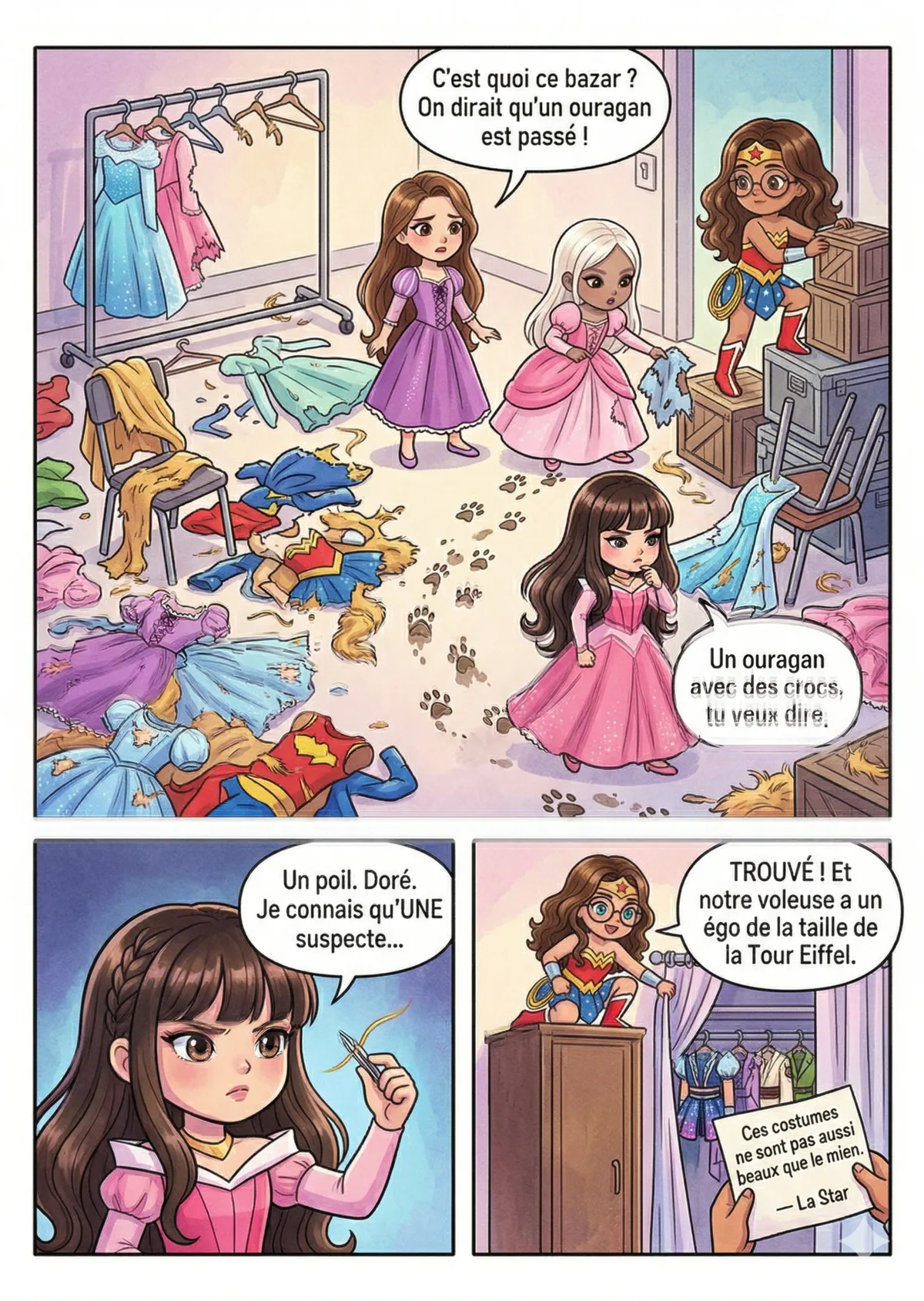 Planche 5 — La loge hantée