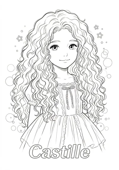 Coloriage de Castille