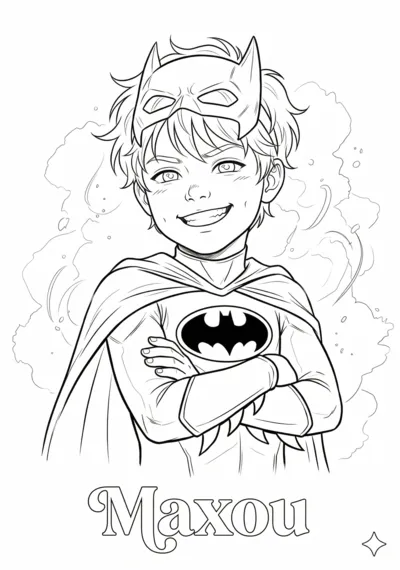 Coloriage de Maxou
