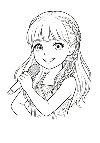 Coloriage de Pénélope