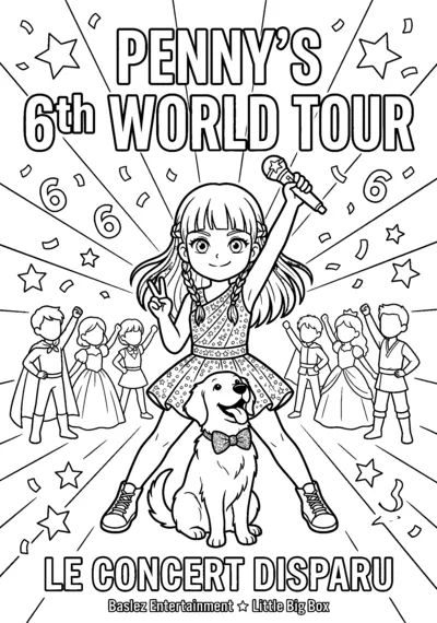 Coloriage — L’Affiche du Concert