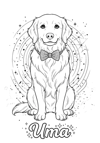 Coloriage de Uma